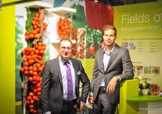 Peter Colbers en Frank van Antwerpen van Syngenta.