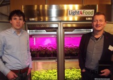 Niels Jacobs en René van Haeff van Light4Food