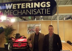 Kees Kester en Nick Weterings van Weterings Mechanisatie