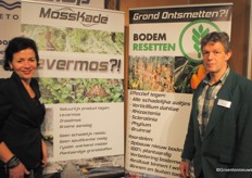 Mieke de Zeeuw Hortipro en Henk Meits van Boomresetten. Hortipro en Boomresetten zijn partners van elkaar