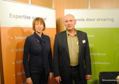 Clementine Hendriks en Peter Wilders van Agro Expertise Buro