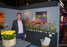 Niels de Kuiper van Florist. Op de eerste dag van de beurs was het rustig, omdat volgens hem de kwekers allemaal druk in de weer waren met Valentijn. Misschien is dat inderdaad de verklaring voor het feit dat dag twee veel drukker was.