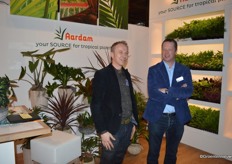 Anton Spruit en Carl Keijzer van Aardam Tropical Seeds.