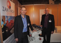 Hans en Robert Zanthing, van Zantingh energy services. Nieuw op de beurs