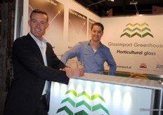 Lucien Kneteman en Jorn Hebels van Glasimport Greenhouses