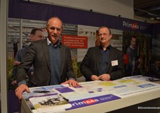 Gerard Selman en André Rotteveel van Stallingsbedrijf Glastuinbouw Nederland.