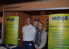 Wim Blijleven en Annelies Michels van De Indigo Solutions.