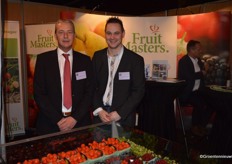 Kees den Boer en Robert Stout van Fruit Masters.