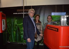 Eric Gerritsma en Corinne Rodenburg van Holland Green Machine met Cees de Groot van Plantech.