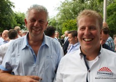 Frits van Wijk en Tom Zwinkels