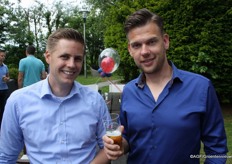 Sjors van der Helm en Michael Mosterd