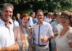 Ruud Dukker, Annie Beekenkamp, John Coremans en Willeke Dukker