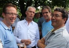 Vasco Zwinkels, Frans Ammerlaan, Theo Jansen en Peet van Adrichem