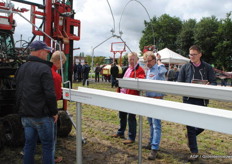 Uitleg over teelt op goten