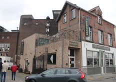 Vooraanzicht van de brouwerij Het Anker in Mechelen