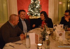 Hans van Gool (Den Berk), Siebrand Broens (Veiling Hoogstraten), Kim Gijsbrechts (Veiling Hoogstraten) en Ronald de Meester (Wayland groep)