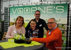 Pieter, Tina en Joost Vrij en Paul Beukelman, Voorne's Plantenkwekerij