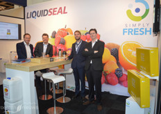 Jan v.d. Sluis, Victor Monster, Ernst v.d. Berg & Glenn Groenewegen van Liquidseal.