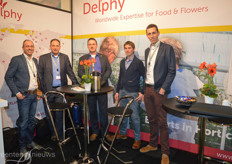 Jeroen van Buren, Aad v.d. Berg, Martis van Splunter, David v.d. Graaf en Rene Bal van Delphy