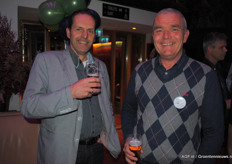 Jean Martin Durieux (Hoofdman) en Jos Bouwhuis (Zoutewelle) staan natuurlijk weer samen op de foto.