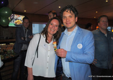 Loes Al van Purple Pride met Volker van der Kerke, Grand'Italia