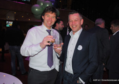 Johan Groenewegen (Purple Pride) en Bert van der Lugt (Plantenkwekerij van der Lugt)