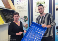 Sandrine Quenea & Mickael Lescoet of SPID Trays.