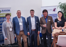 Monique Dubbelman (HollandScherming & HollandGaas), Michiel van Spronsen (Glascom), Roland Haaring (HollandGaas), Marcel Schulte (HollandGaas) and Richella van Dorssen (HollandScherming).