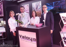 Katharina Adamitza, Lars Aikala, Taina Ikola and Rabbe Ringbom of Valoya.