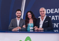 Stefano Liporace, Antonella Migliozzi & Vincenzo Russo of Vifra High Pressure Fog Systems.