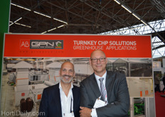 Dick Kramp en Hans van den Heuvel of Green Power Netherlands - GPN. It is a part of GruppoAB. GruppoAB is looking for trainees. People who want to become a young potential for career in sales are advised to contact jisp@gruppoab.com. They will follow the junior international sales programm.