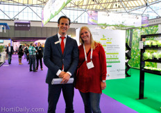 Thijs van der Meulen, GreenTech, and Felicia van den Bos, Van den Bos Flowerbulbs