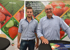 Ruud van Bommel en Hans Obers van Vissers Plant Innovators.