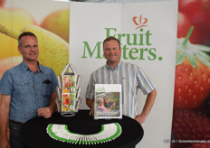 Harrie Jonker en William Versteegh van Fruitmasters.