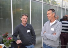 Joek van der Zeeuw (Dijk Heating) en Piet Enthoven