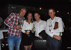 Arjan van der Meer (Gakon), Jessica Mulder (Soho Produce), Christian Stol van Widman en Otto de Groot (HDG)