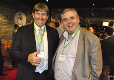 Rob Boogmans (HDG) en Gerard Wolfs (Global Fresh Trade)