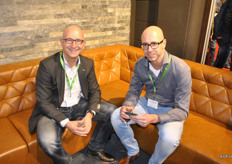 Richard Ammerlaan (E-Payroll) en Louis van de Vreede (Van Duijn Transport)