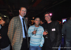 Teun Biemond (Agrimaco), Ben Schuit en Bart Goedbloed (Gemeente Westland)