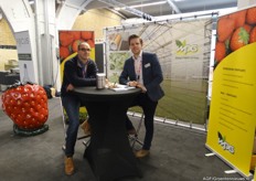 Harald Knapen van Delphy bij Pieter-Jan Lourens van West Plant Group