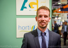 Henrique Ribas van de Portugese tuinbouwtouwfabrikant ExporPlas bracht een bezoek aan onze stand.