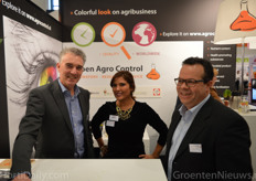 Michel Witmer, Elena Lombardereo Ventura en Hassan El Khallabi - Groen Agro Control.