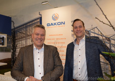 Arjan van der Meer & Olaf Mos, Gakon, bij hun nieuwe logo