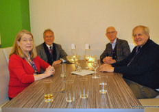 Marguerite Piret (American Ag Energie), Jeff Tricket (Bejo Seeds), Maurice Wubben, Richard Rossen (American Ag Energie)