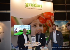 Grodan had weer een fraaie stand op een hoofdpad van Horti Contact