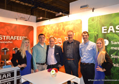 Cheryl Mauer, Remco Broos, Rob Willems, Bram Noordam, Brecht Stock en Cynthia Cremer van Yara