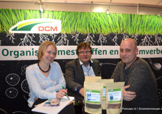 Annelies Justé, André de Ridder van DCM in gesprek met Ron Kleijn van Horticoop