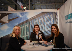 Syliva Grootscholten, Wendy van Gils ten Esmee Krijgsman van UNIGLOBE Westland Business Travel