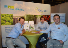 Martijn van Vijfeijken, Thomas Gillis en Jeroen van Lanen van Soiltech