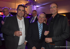 Johan Alphen, Arie Overheul en Arthur Elsen